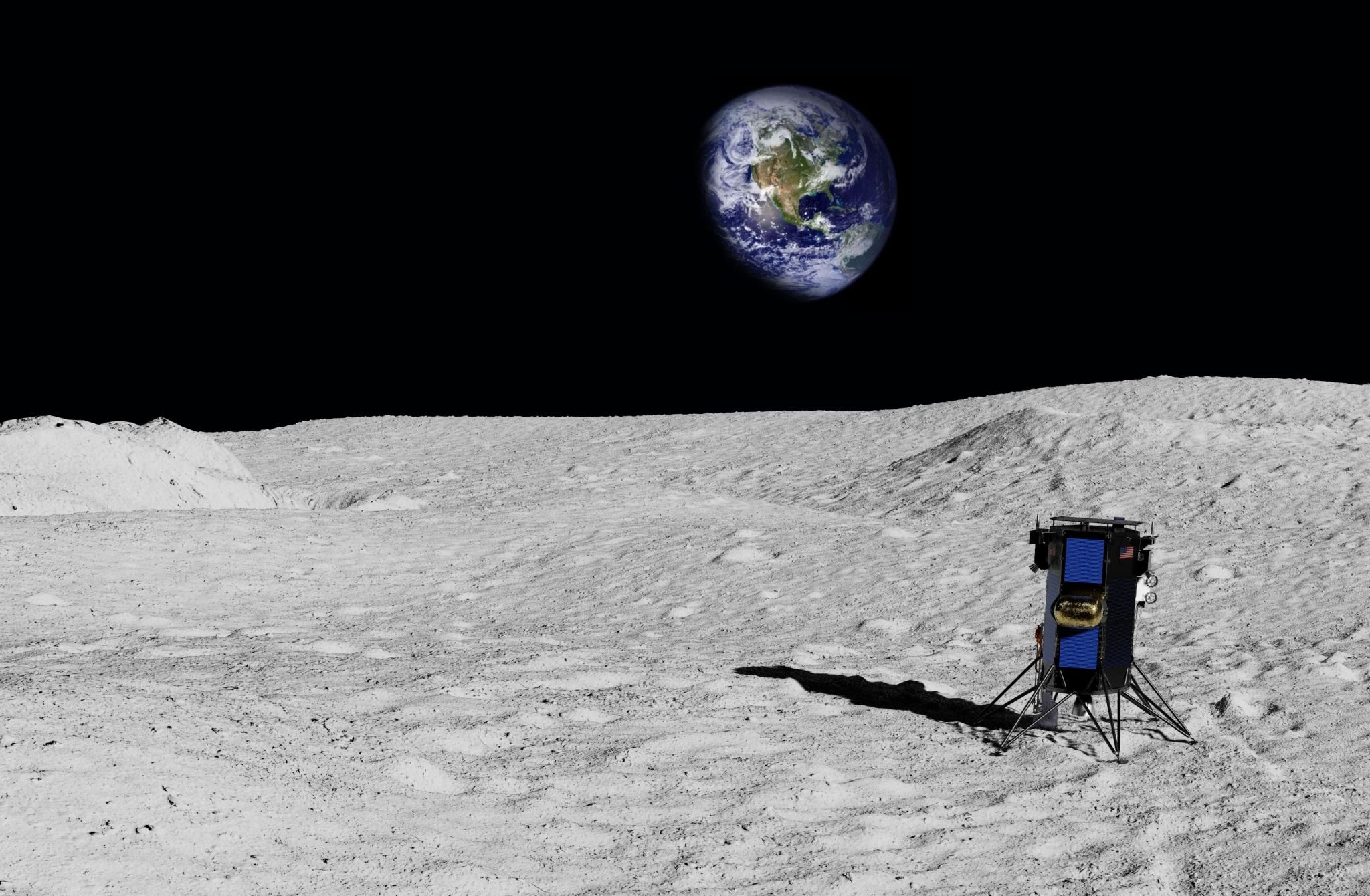 Equipamentos com tecnologia 4G serão instalados no módulo de pouso lunar.