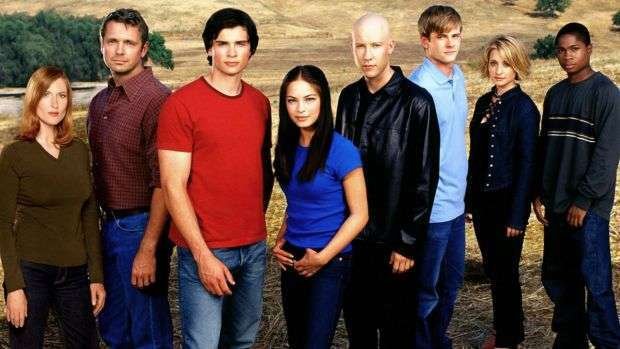 Elenco da série Smallville (Warner Bros/Reprodução)