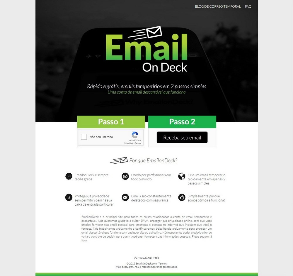 Endereço de Email Temporário Descartável - Serviço de E-Mail Anônimo e  Gratuito, PDF, Spamming