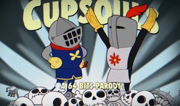 Cupsouls: animação imagina Dark Souls no universo maluco de Cuphead