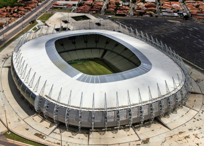 O jogo será no estádio Castelão.