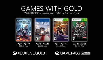 Xbox Games With Gold de abril tem Vikings, Truck Racing e mais jogos