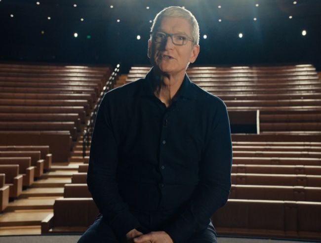 Tim Cook durante a WWDC 2020, evento que foi acompanhado por 22 milhões de pessoas em todo o mundo.