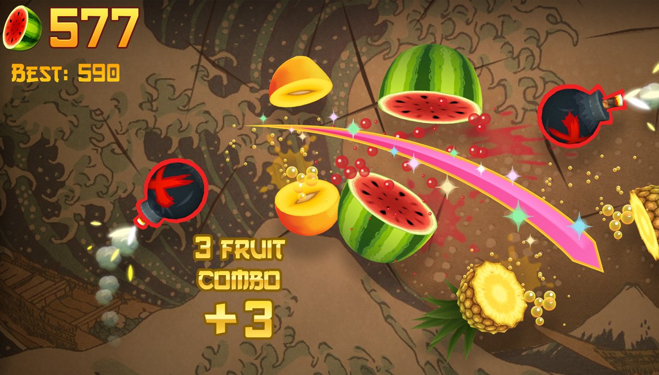 Fruit Ninja Classic é um dos títulos da categoria App Store Greats.