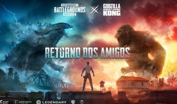 PUBG MOBILE faz 3 anos com conteúdo de Godzilla Vs. Kong