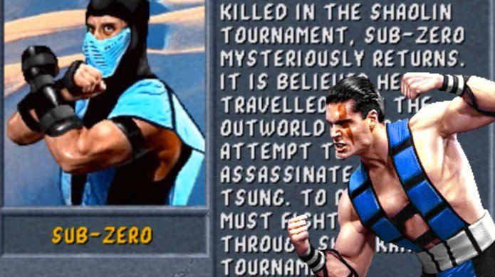 Sub-Zero mostrou seu rosto em Mortal Kombat 3