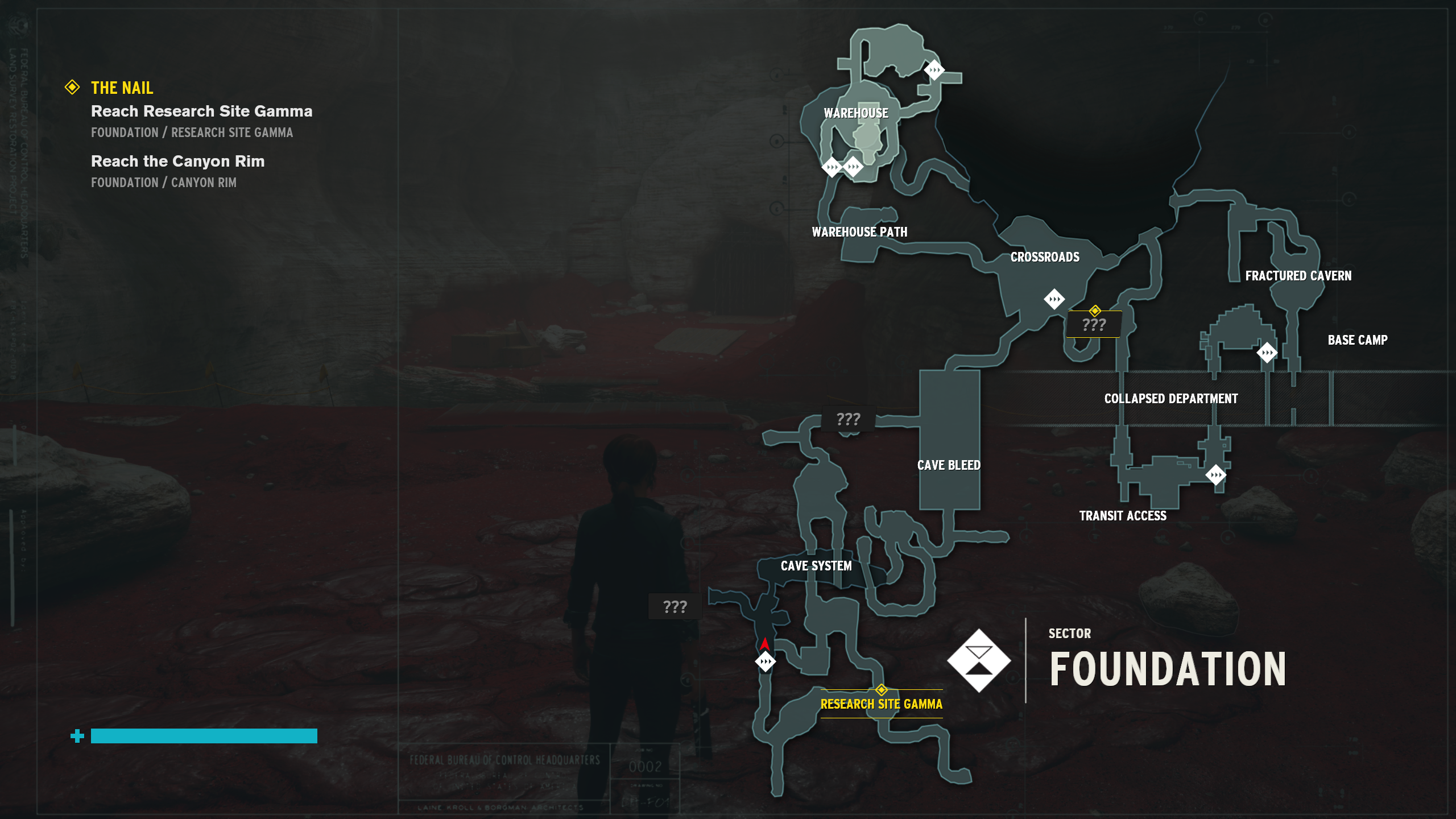 O mapa 2D de Control é um dos piores elementos do jogo