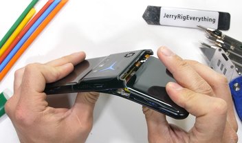 Teste: celular gamer da Lenovo quebra ao meio em apenas 2 segundos -  TecMundo