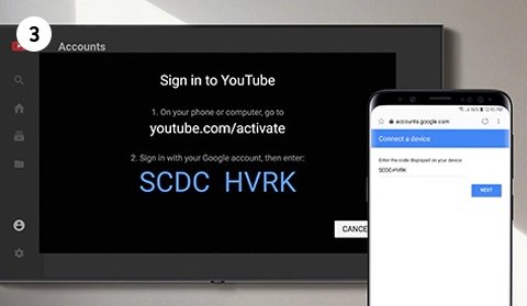 Activate: conecte sua conta de vídeos a sua smart TV