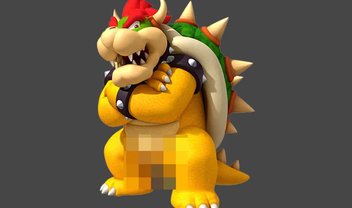 Nintendo reivindica direitos autorais de um modelo 3D do pênis de Bowser