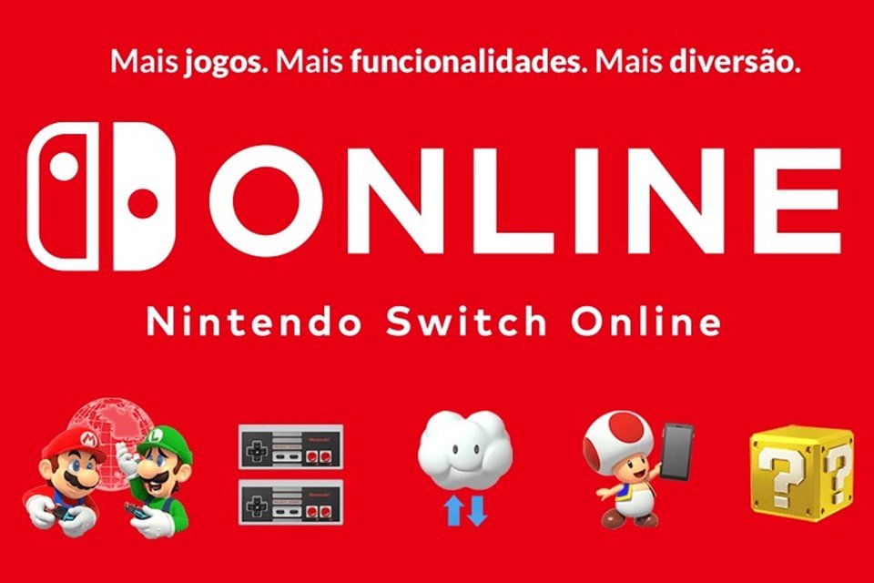 Cartão Nintendo Switch Online 3 Meses - Conta Brasil - GCM Games