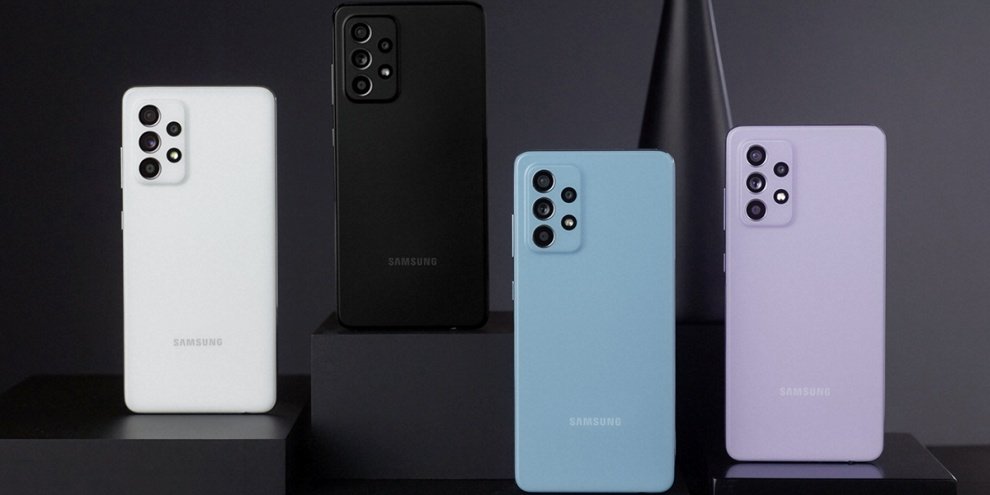 As 4 cores lançadas do Samsung A52