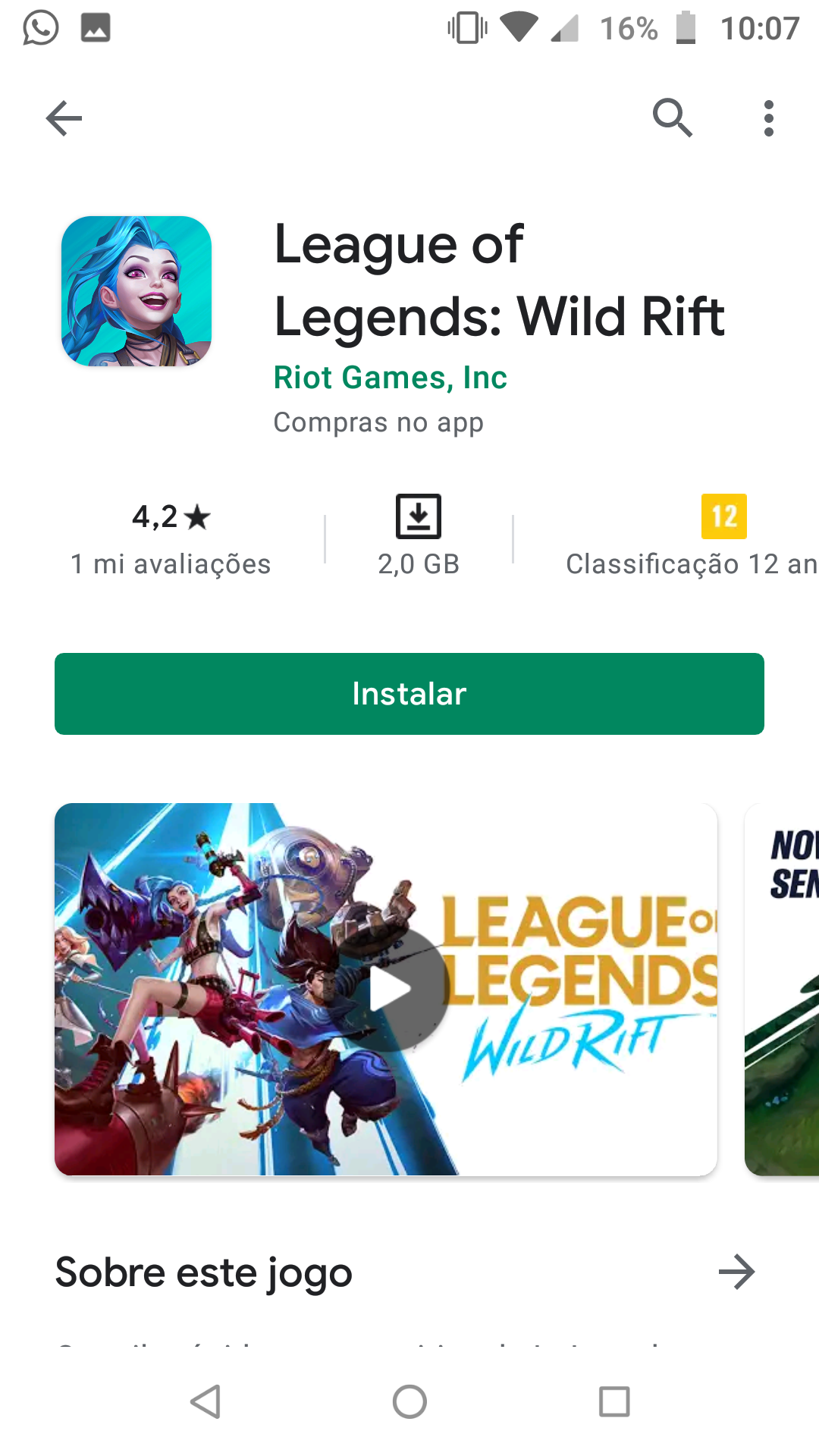 Como baixar League of Legends: Wild Rift no celular