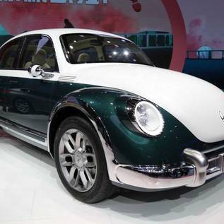 Imagem de ‘Fusca elétrico chinês’ mostra mais semelhanças com o clássico da VW