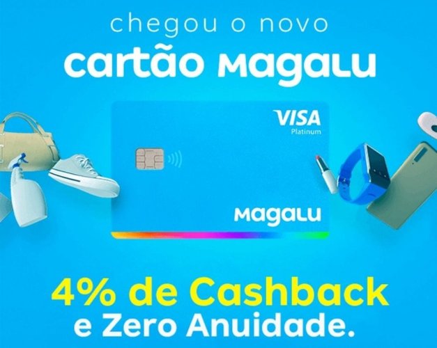 O cartão Magalu grátis traz a bandeira Visa e vários benefícios.