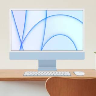 Imagem de Baixe agora os papéis de parede do iPhone 12 roxo e dos novos iMacs