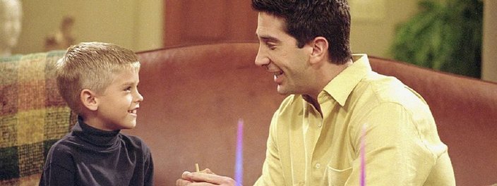 Imagem de: Friends: por que Cole Sprouse foi o único intérprete de Ben Geller?