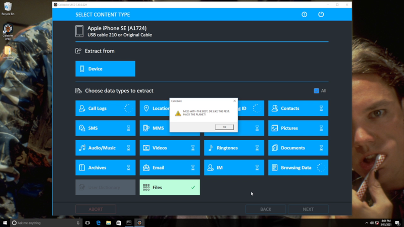 Executivo hackeou ferramenta de vigilância da Cellebrite.