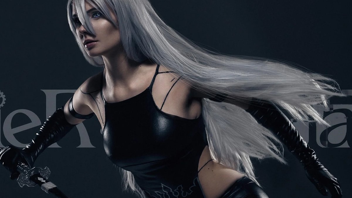 Fã faz cosplay sensacional de A2, personagem do game Nier: Automata