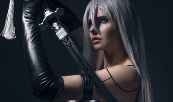 Fã faz cosplay sensacional de A2, personagem do game Nier: Automata