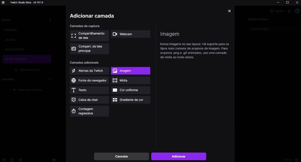 Como fazer live na Twitch