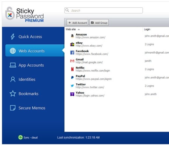 Sticky Password.