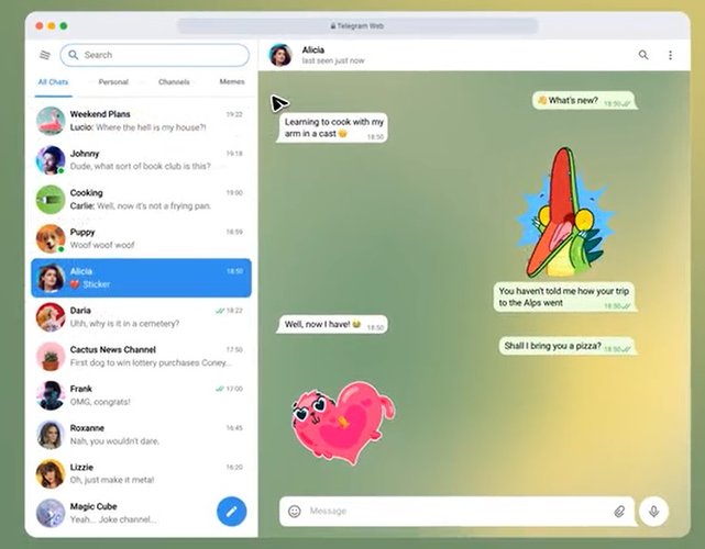 Telegram Web.