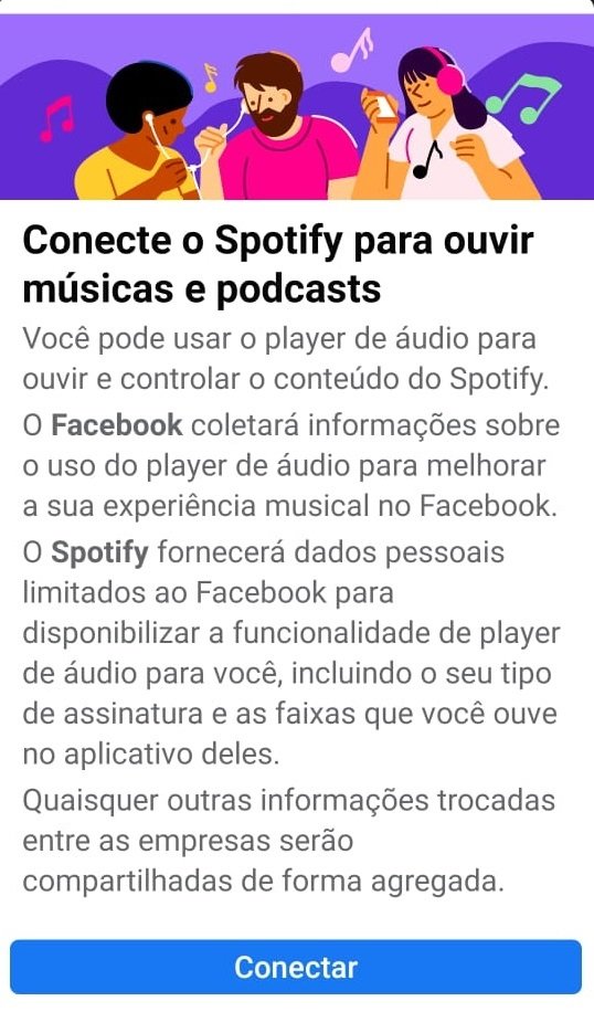 Spotify e Facebook