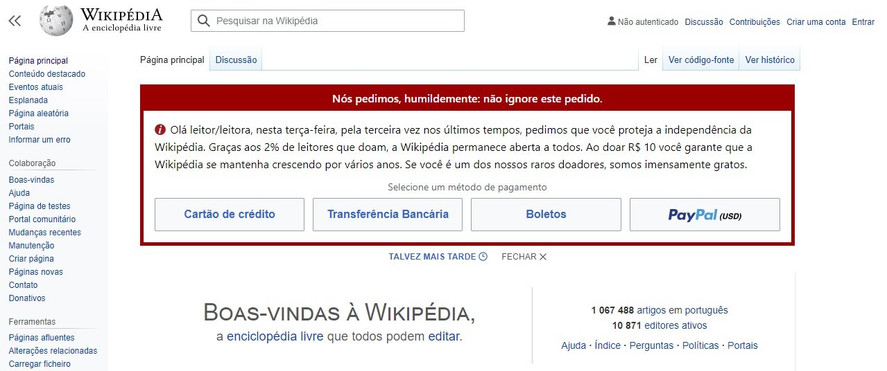 Conheça os códigos, Wiki