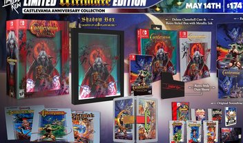 Castlevania Anniversary Collection tem versões físicas reveladas