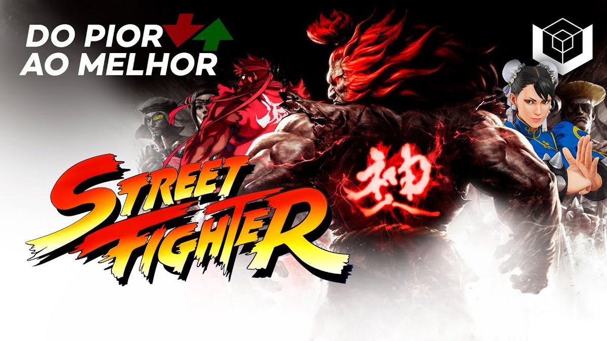 Como trocar Título, Tipo de Controle e Personagem - Street Fighter
