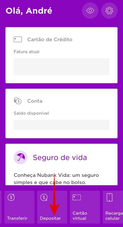 Como fazer recarga de celular pelo Nubank (NuConta)