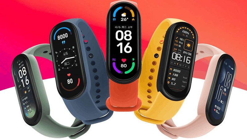 A Mi Band 6 é a mais completa, mas também tem o preço mais elevado