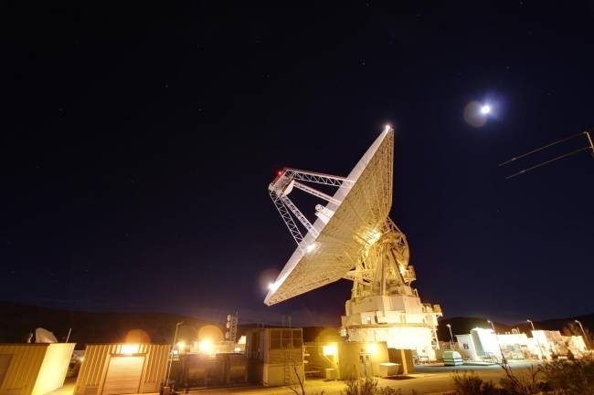 Antena do Complexo de Goldstone.