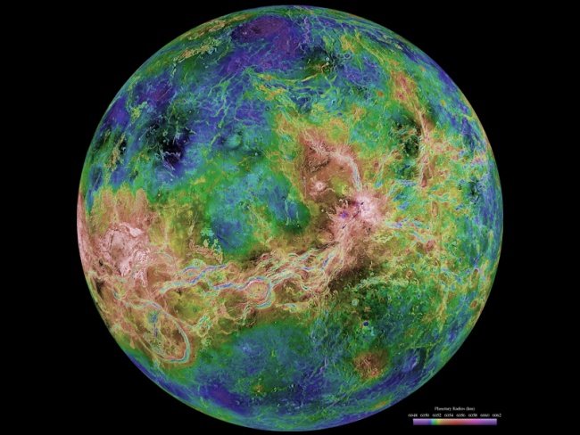 Vênus foi o primeiro planeta explorado pela NASA.