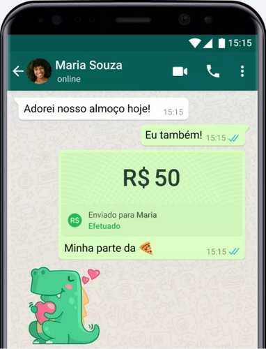 O WhatsApp Pay será liberado gradualmente para os usuários.