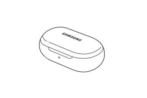 Design do estojo do "Galaxy Buds 2". (Fonte: Gizmochina, Yogesh / Reprodução)