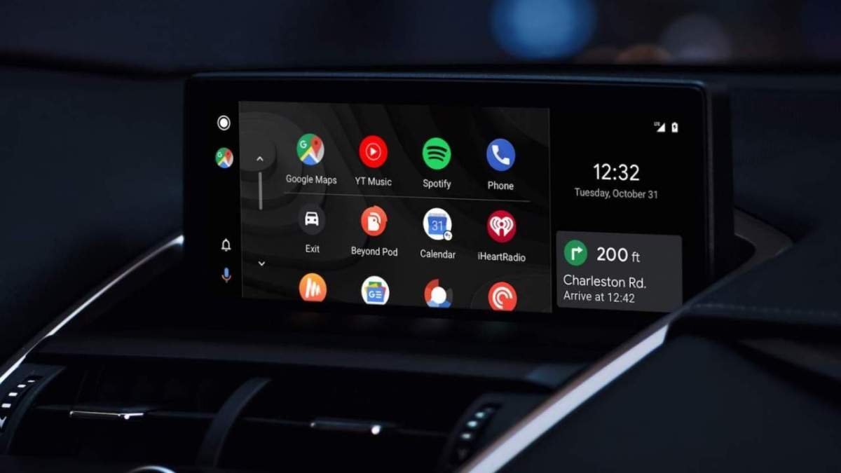 O Android Auto oferece suporte a vários aplicativos.