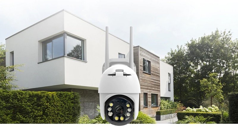 Se você busca mais segurança para a sua casa, essa câmera externa pode ajudar. (Fonte: reprodução/AliExpress)