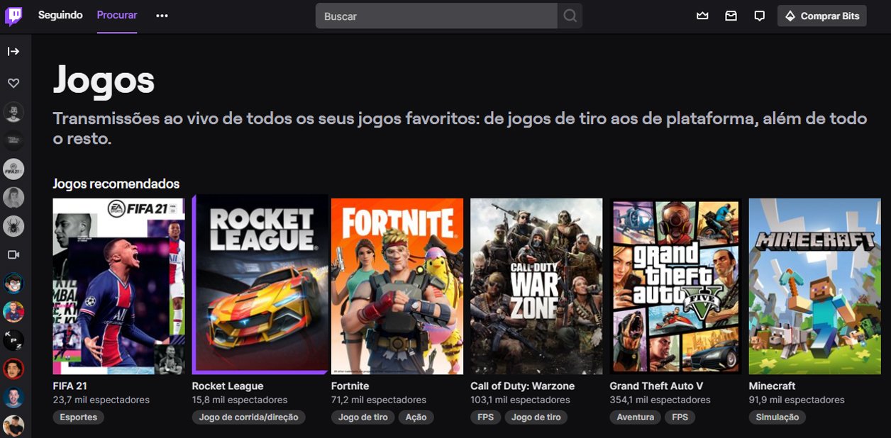 Twitch é a plataforma de streaming de jogos mais popular do mundo