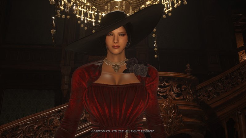 Lady Wong, mode que coloca Ada Wong no lugar de Lady Dimitrescu em Resident Evil Village