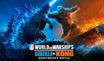 Godzilla e King Kong chegaram à World of Warships