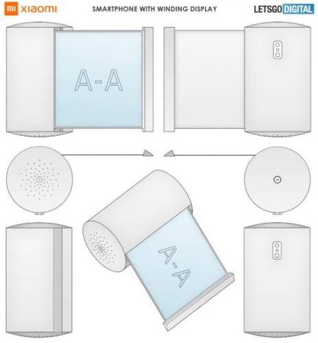 Algumas ilustrações do modelo híbrido da Xiaomi.