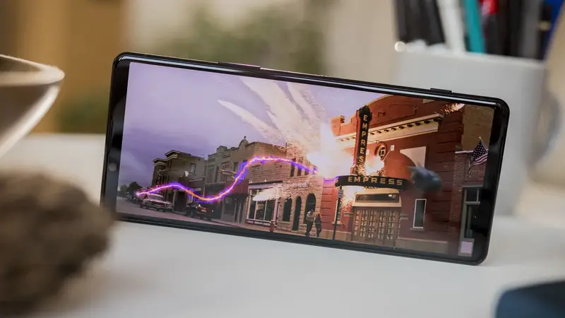 Xperia 1 II da Sony é o celular com a tela com maior ppi no mercado.