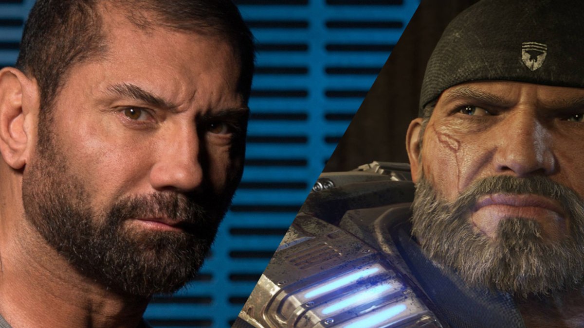 Dave Bautista quer ser Marcus Fenix no filme de Gears of War