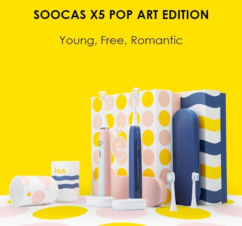 Design e funcionalidades da Soocas X5 são os principais destaques. (Fonte: Soocas/AliExpress)