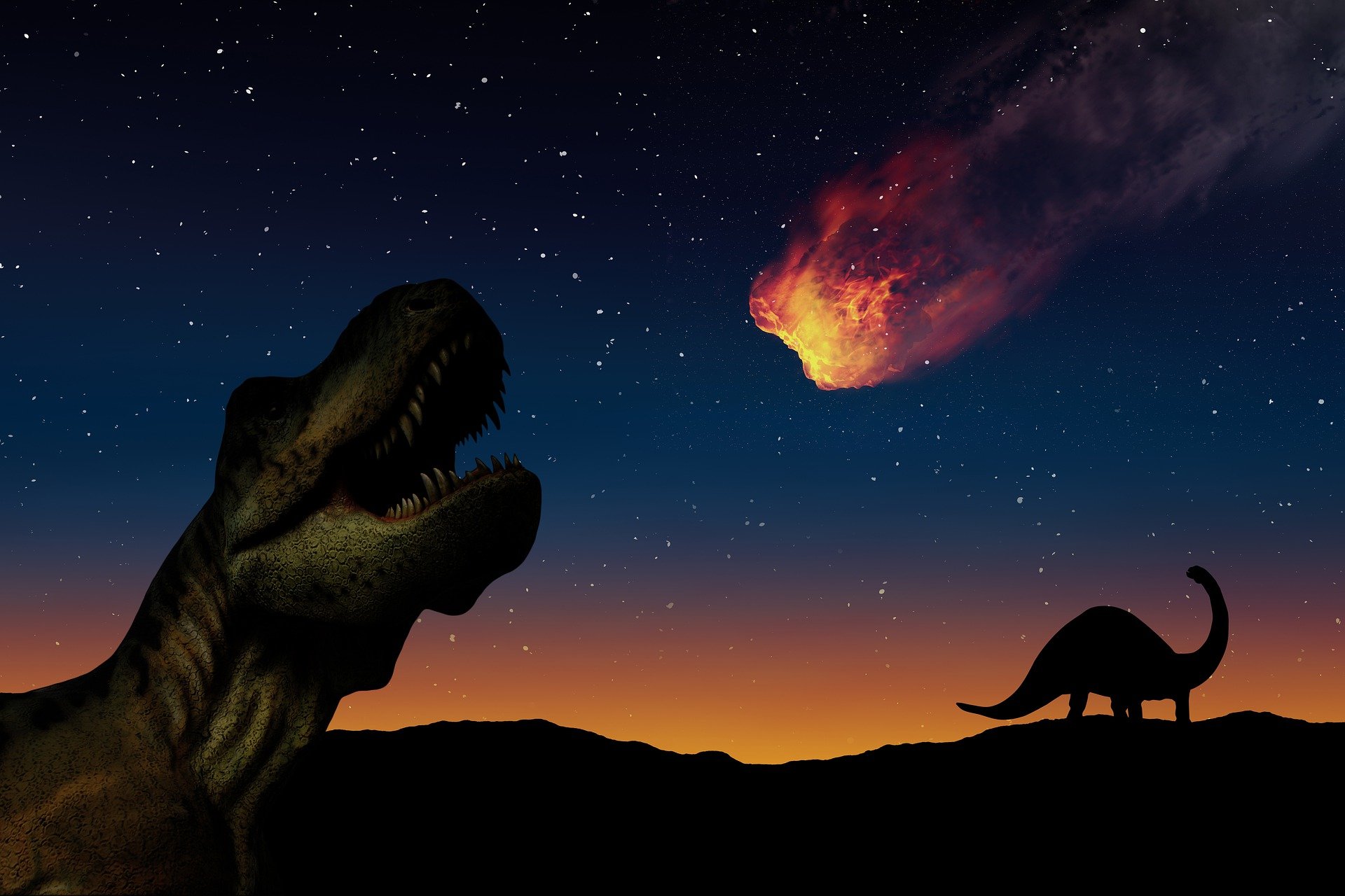 Extinção dos dinossauros foi o quinto evento em massa a dizimar populações na Terra.
