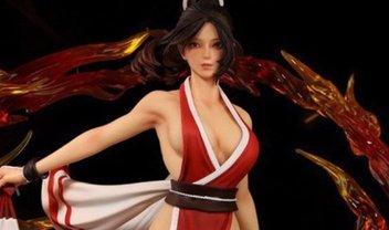 Empresa lança estátua de Mai Shiranui que custa R$ 5 mil