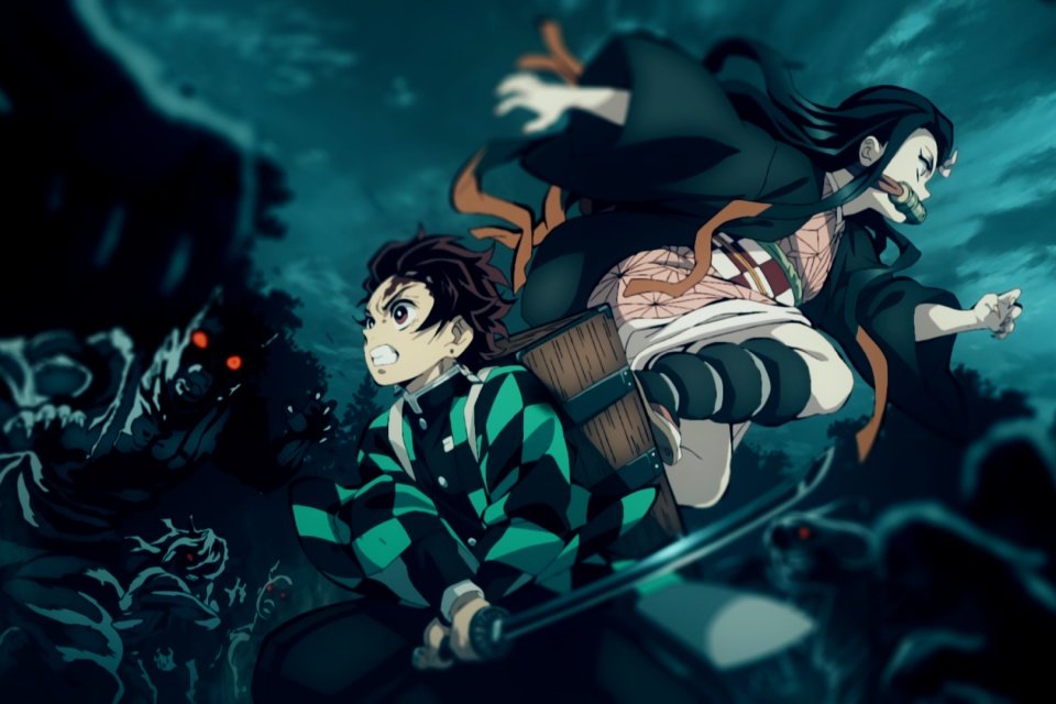 A animação de Demon Slayer #demonslayer #kimetsunoyaiba #animacao #ce