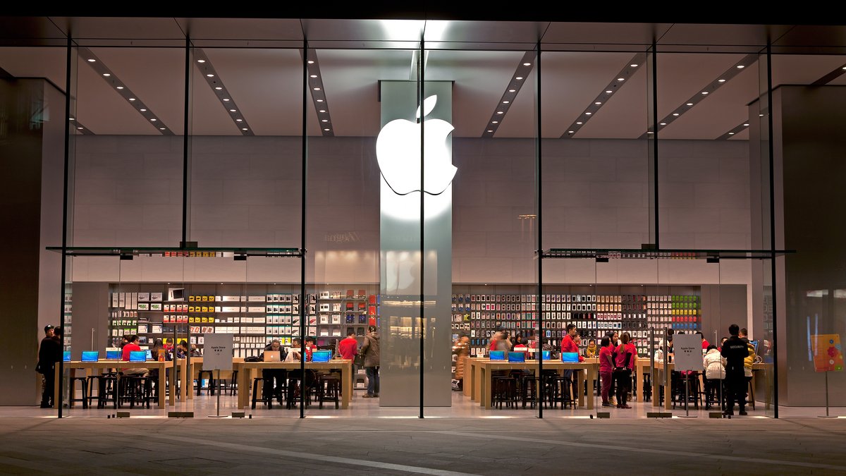 A peregrinação até a Apple Store